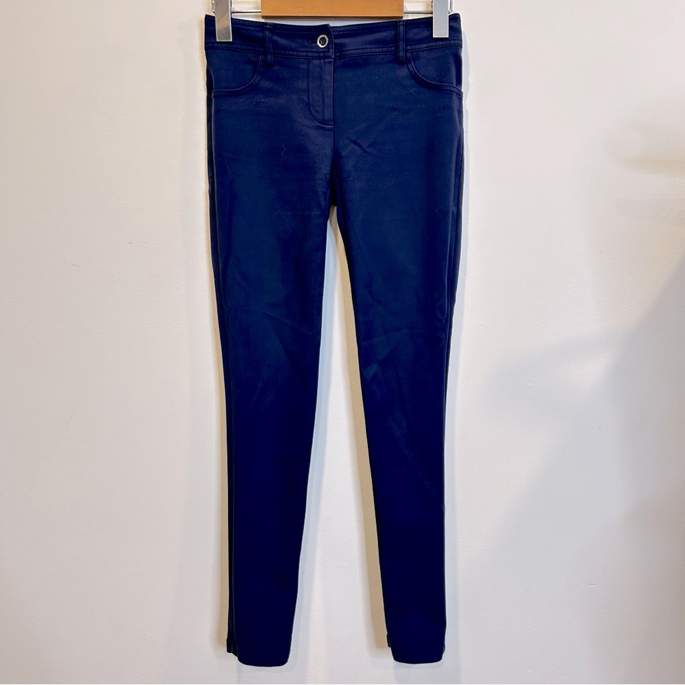 Guess by Marciano Low Rise Stretch Skinny Pants Blue